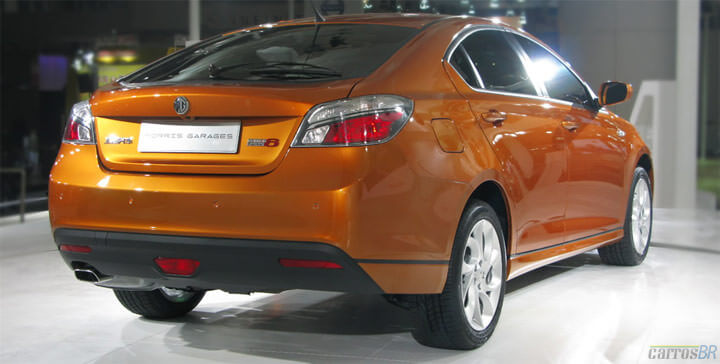 mg6-2012-traseira Traseira do MG6 2012