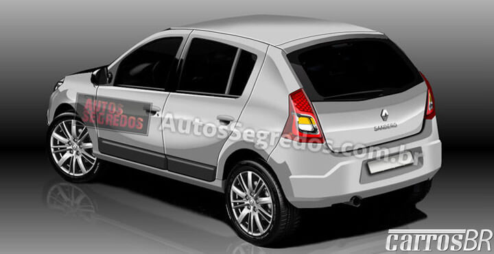 renault-sandero-2012-traseira Renault Sandero 2012