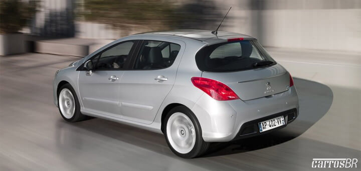 traseira-Peugeot-308-2012 Traseira do Peugeot 308 2012